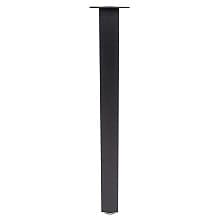 3" Wide x 28" High Square Rockwell Single Table Leg