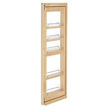 3-Shelf Filler Pullout Organizer with Soft-Closing, Maple, 42" Height