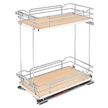 2-Shelf Pullout Organizer with Soft-Closing, Maple
