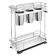 2-Shelf Pullout Organizer with Soft-Closing, 24" Height