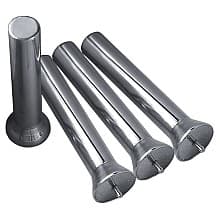 8" Drawer Peg System, Polished Chrome