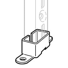 Foot Piece, Zinc/Brass