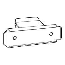 2-7/8" x 7/8" RV601 Ticket Holder, Zinc