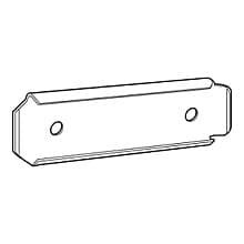 2-7/8" x 7/8" RV602 Ticket Holder, Zinc