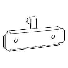 2-7/8" x 7/8" RV607 Ticket Holder, Zinc
