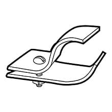 Hangrod Adapter, Zinc Finish