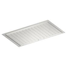 Polystyrene Sink Base Drip Tray, White
