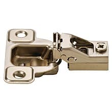 Excentra S 106˚ Opening Wrap-Around Face Frame Hinge, 45mm Boring Pattern, Self-Closing