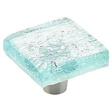 1-1/2" Ice Square Cabinet Knob