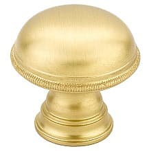 1-1/4" Atherton Plain Surface Knurled Edge Round Cabinet Knob
