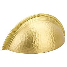 3" Atherton Hammered Knurled EdgeCup Pull