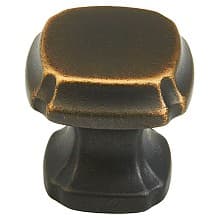 1-3/8" Empire Square Cabinet Knob