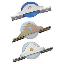 2-3/8" Sliding Door Roller, Plain (2/Pack)