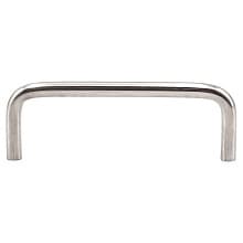 3-1/8" x 7/8" Wire Cabinet Pull, Mirror