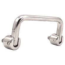 3-15/16" Folding Cabinet Handle Pull, Mirror