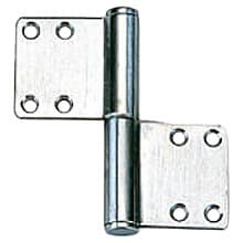 102mm Lift Off Butt Hinge, Satin