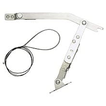 477.5mm Right Open Door Holder, Polished