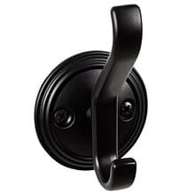 3-1/8" Ryland Hooks Reeded Hook, Flat Black
