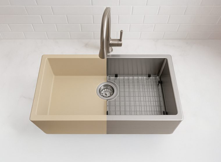 Quartz vs Stainless Steel Kitchen Sinks: 2025 Buyer’s Guide