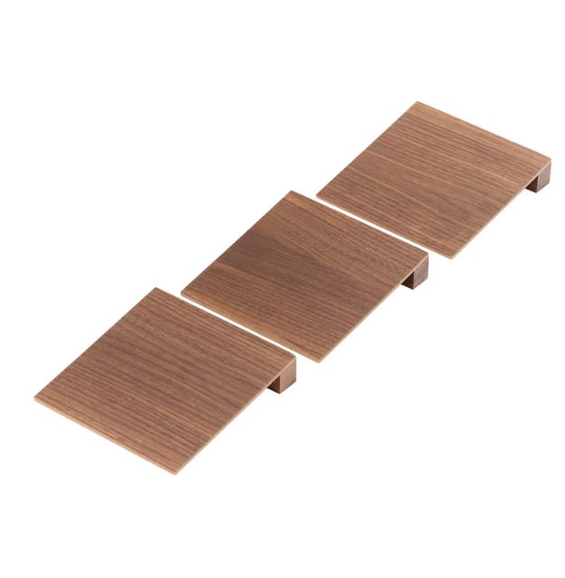 StraightLine-Slanted-Spice-Insert - Wurth Louis and Company 5-3/8" StraightLine Slanted Spice Insert, Walnut
