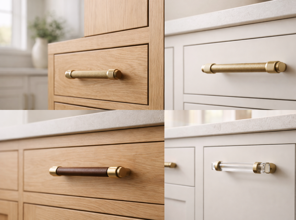 Texture You Can Feel: Knurled, Reeded, Leather-Wrapped, Acrylic Accents