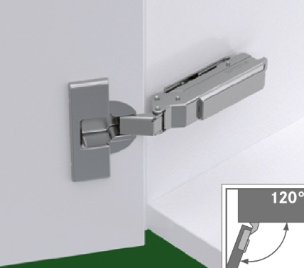 tiomos_120_hinge_lifestyle_and_features - Wurth Louis and Company Grass Tiomos 120 degree cabinet hinge