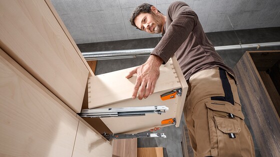 Blum Tandem Undermount Drawer Slides