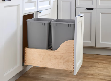 Install Pull Out Trash Can