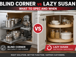 Blind Corner vs Lazy Susan