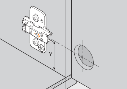 installation_step_6e__attaching_mounting_plate_to_cabinet - Wurth Louis and Company Install Mounting Plates