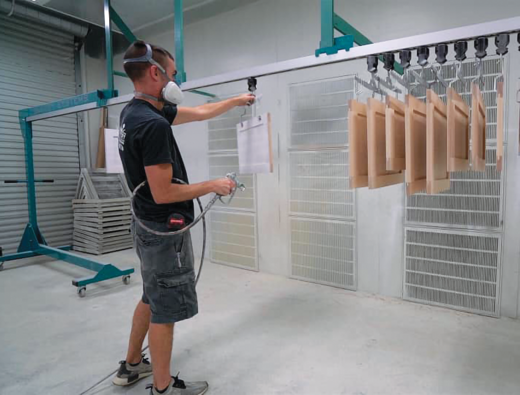 GuffeySystemsSprayImage - Wurth Louis and Company Gaffey Systems PivotLine and PivotPoint Finishing Systems