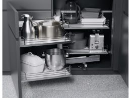 Best Blind Corner Cabinet Organizer