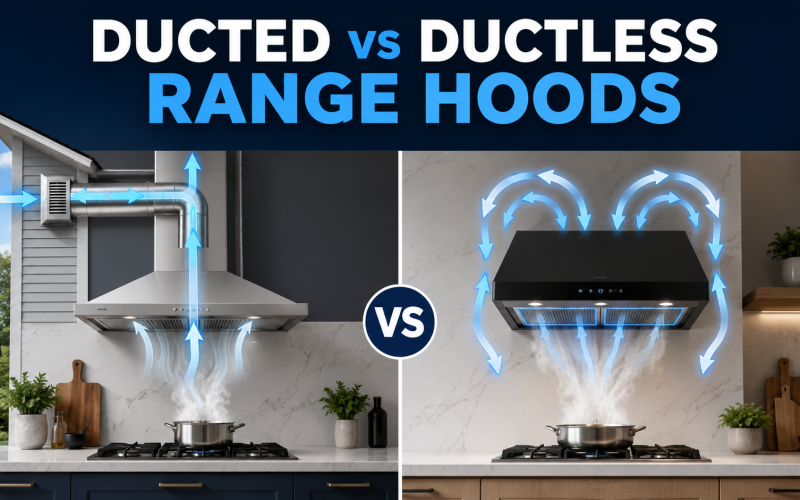 Ducted vs Ductless Range Hoods