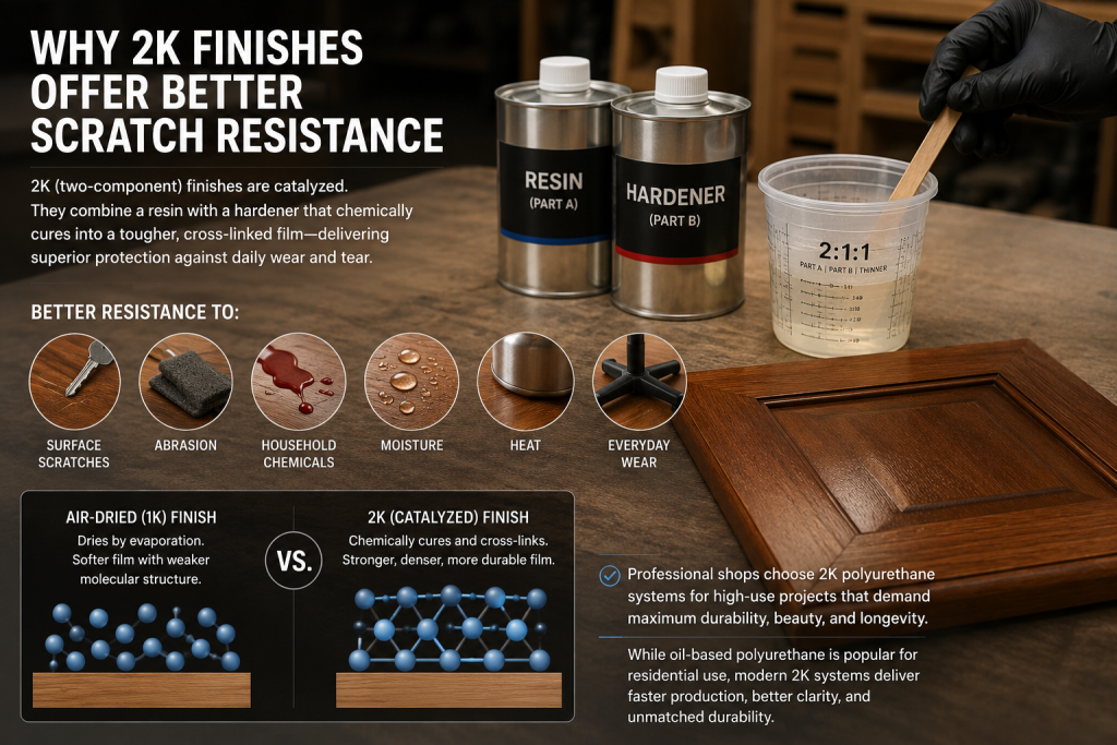 2k Wood Finishes for Scratch Resistance - Wurth Louis and Company