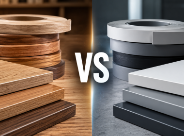 Wood Veneer vs PVC Edgebanding for Custom Cabinets