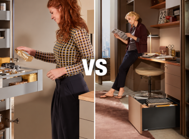 Blum LEGRABOX vs MERIVOBOX