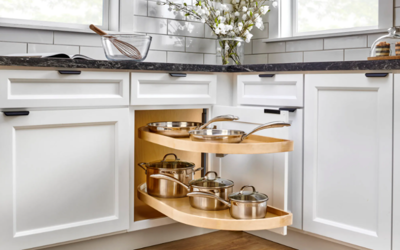 How to Install Rev-A-Shelf Girasolo Blind Corner Organizer