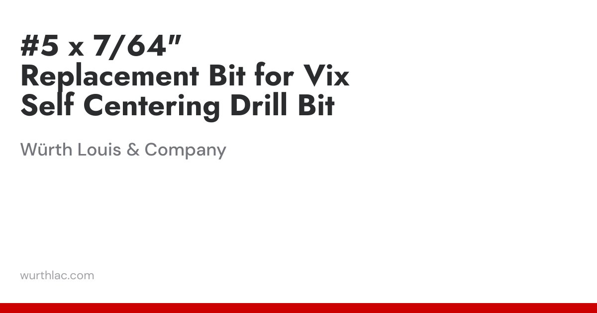 #5 x 7/64