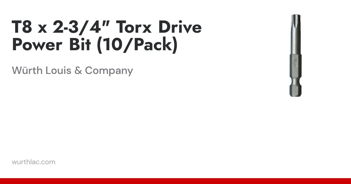 T8 x 2-3/4