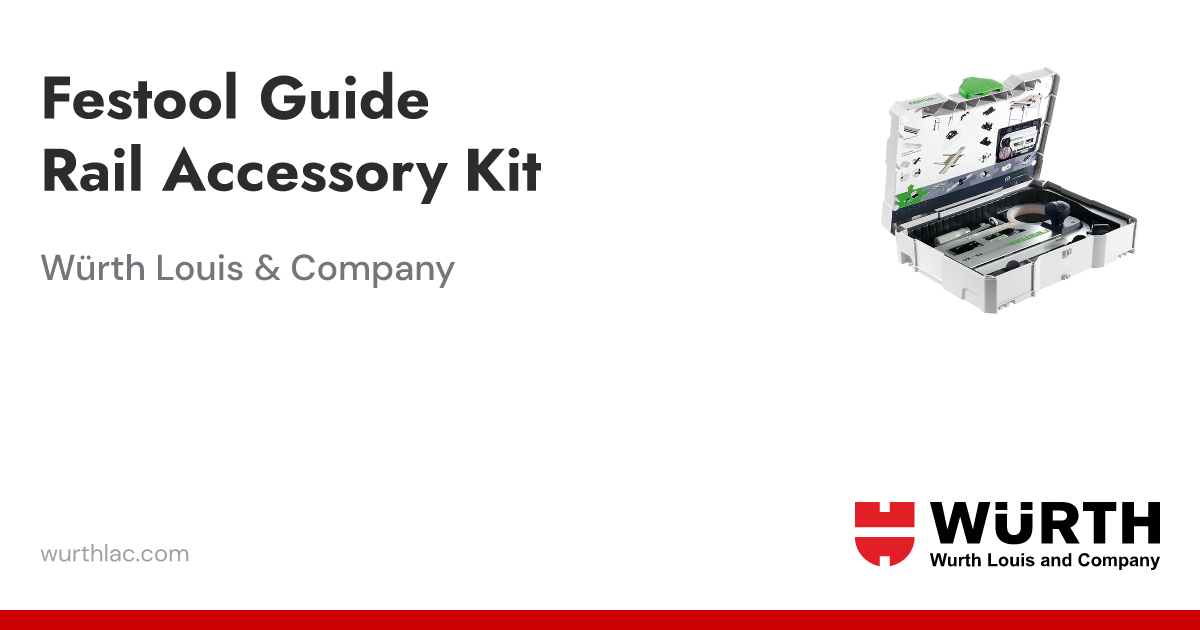 Festool Guide Rail Accessory Kit | Würth Louis & Company