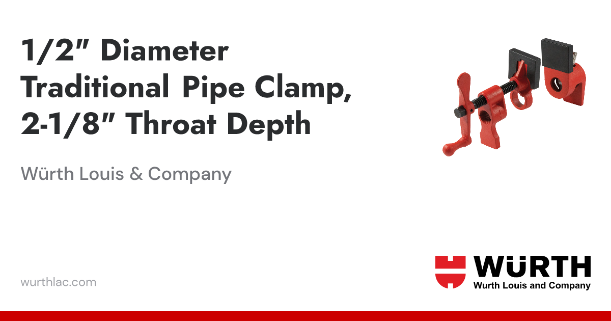 Wilton 14214 402 Drop Forge C-Clamp 2-1/8 Inch Open 2-1/4
