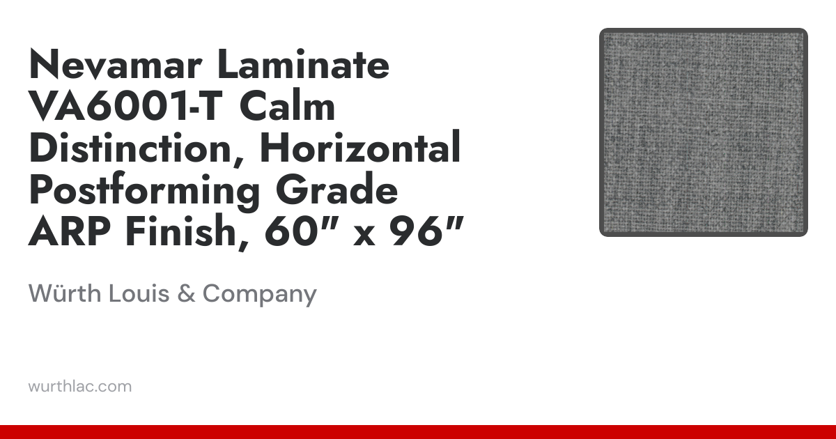 Nevamar Laminate VA6001-T Calm Distinction, Horizontal Postforming ...