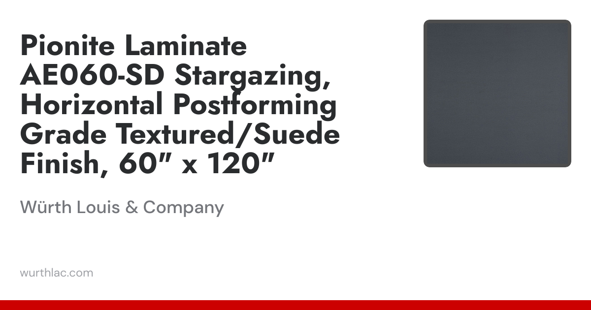 Pionite Laminate AE060-SD Stargazing, Horizontal Postforming Grade ...