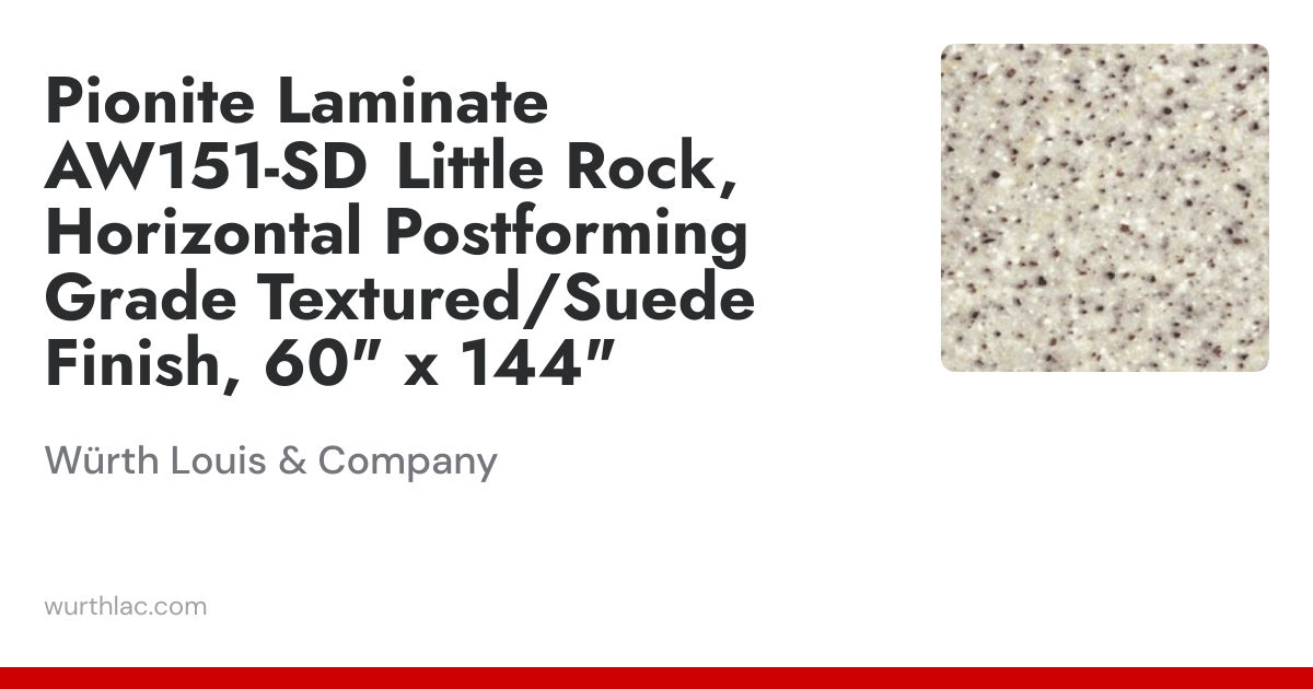 Pionite Laminate AW151-SD Little Rock, Horizontal Postforming Grade ...