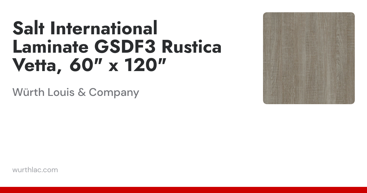 Salt International Laminate GSDF3 Rustica Vetta, 60