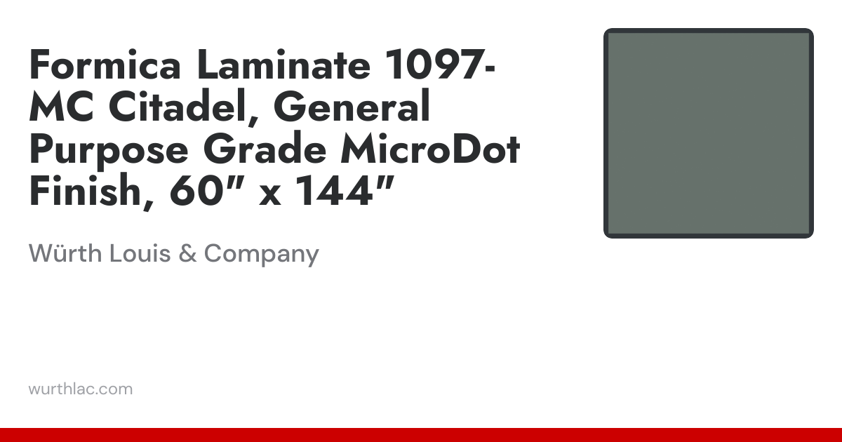 Formica Laminate 1097-MC Citadel, General Purpose Grade MicroDot Finish ...