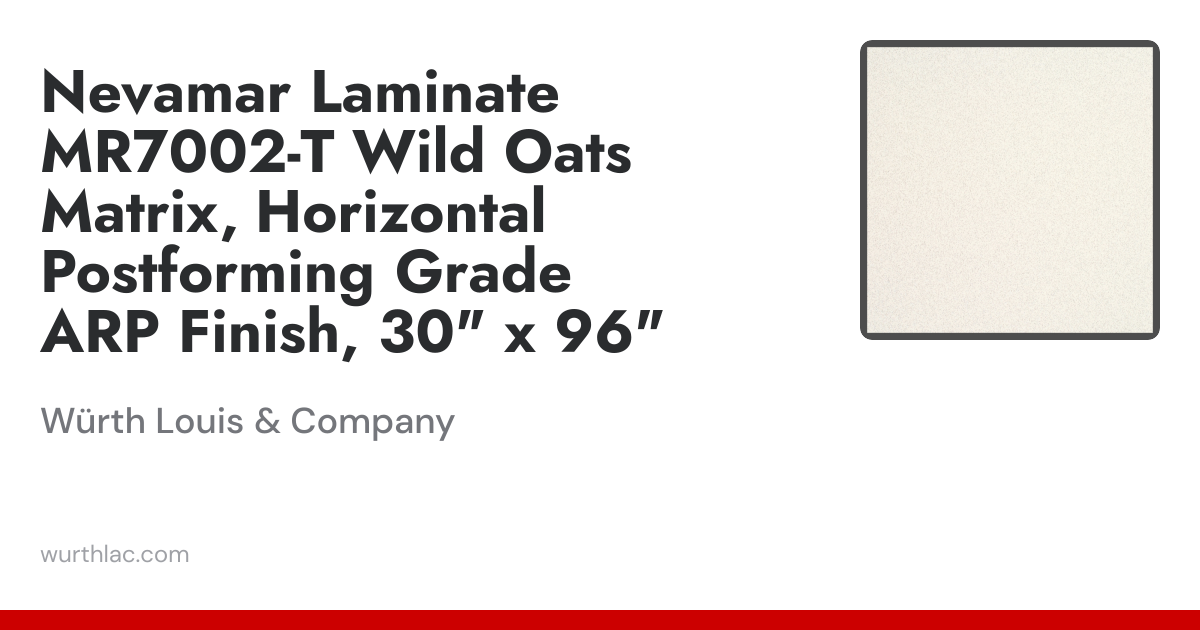 Nevamar Laminate MR7002-T Wild Oats Matrix, Horizontal Postforming ...