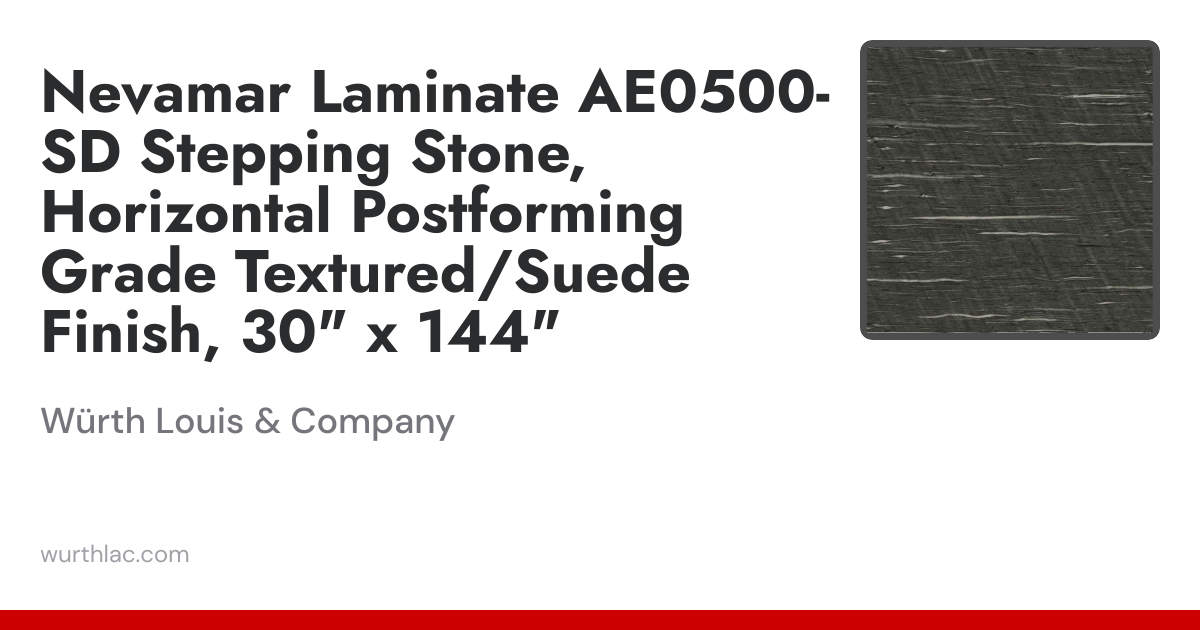 Nevamar Laminate AE0500-SD Stepping Stone, Horizontal Postforming Grade ...