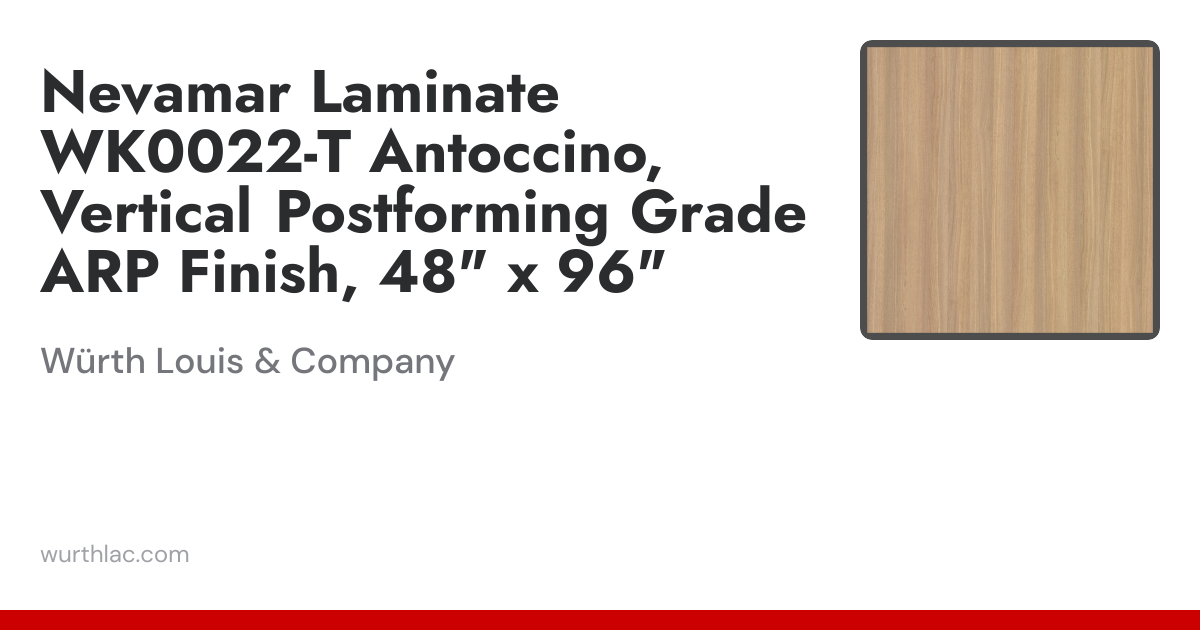 Nevamar Laminate WK0022-T Antoccino, Vertical Postforming Grade ARP ...