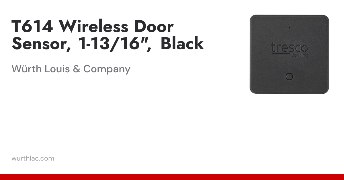 T614 Wireless Door Sensor, 1-13/16
